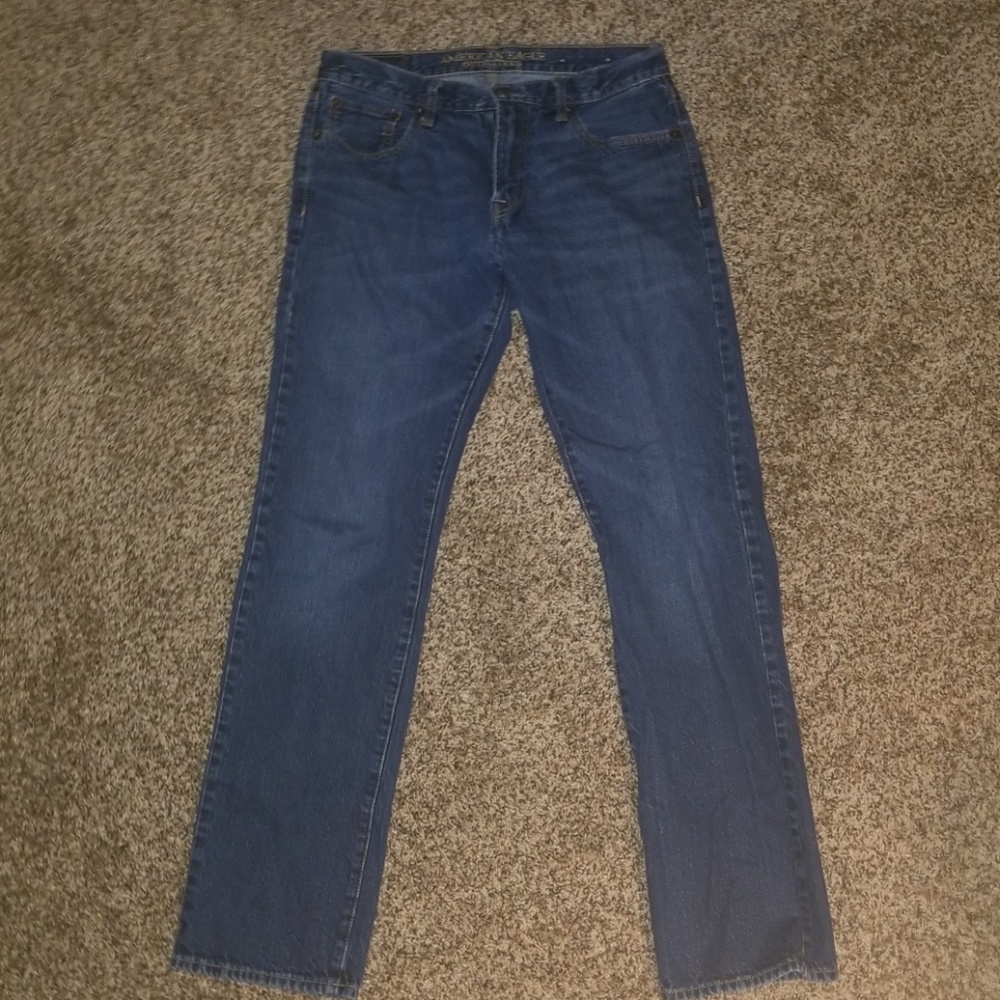 AEO Slim straight jeans